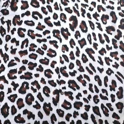 Рубашка Wacko Maria Leopard Style "White/Brown" фото № 4 Рубашка Wacko Maria Leopard Style "White/Brown" фото № 4
