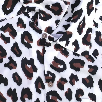 Рубашка Wacko Maria Leopard Style "White/Brown" фото № 7 Рубашка Wacko Maria Leopard Style "White/Brown" фото № 7