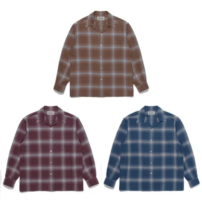 Рубашка Wacko Maria Vichy Style "Brown" фото № 2