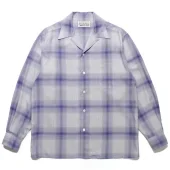 Рубашка Wacko Maria Checkered "Lilac"