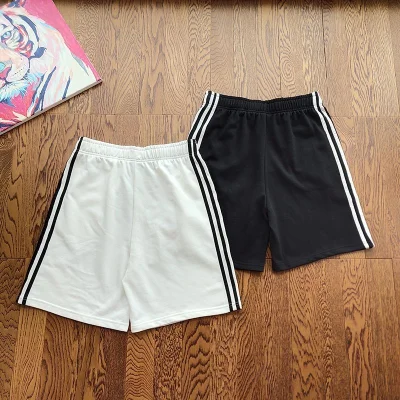 Шорты Balenciaga X Adidas Strip Style "Black" фото № 6