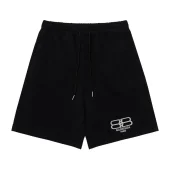 Шорты Balenciaga With Shiny Logo "Black"