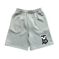 Шорты Burberry With The Hare Logo "Gray"