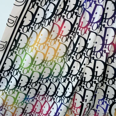 Шорты Christian Dior Colorful Logos Print "Black" фото № 3