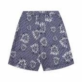 Шорты Christian Dior With Abstract Print "Lilac/Gray"