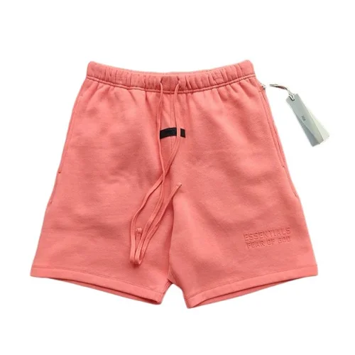 Шорты Fear Of God With Text Embroidery "Peach"