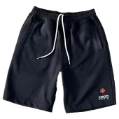 Шорты Kenzo With Text Logo And Flower "Black"