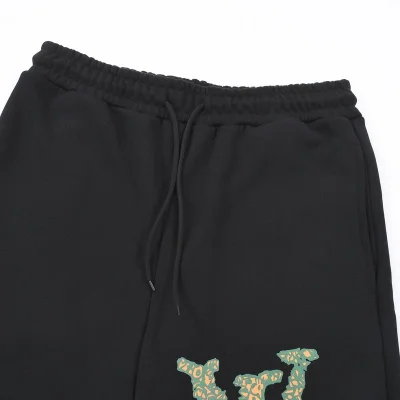 Шорты Louis Vuitton Big Green Logo "Black" фото № 5