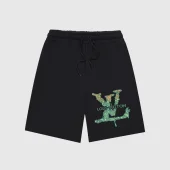 Шорты Louis Vuitton Big Green Logo "Black"