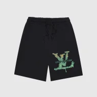 Шорты Louis Vuitton Big Green Logo "Black"