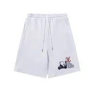 Шорты Louis Vuitton Car Number Five "White"