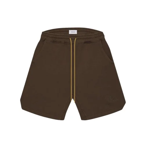 Шорты Rhude With Text Logo - Signature "Brown"