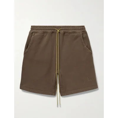 Шорты Rhude With Text Logo - Signature "Brown" фото № 4