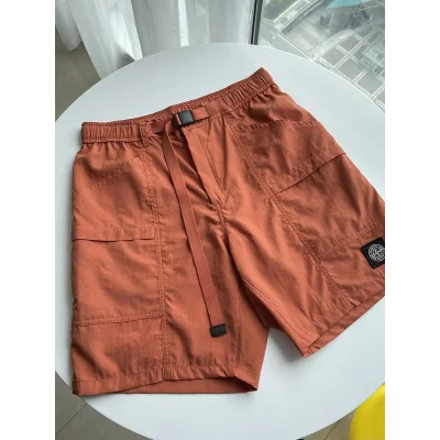 Шорты Stone Island With A Cloth Strap "Peach" фото № 4