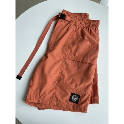 Шорты Stone Island With A Cloth Strap "Peach" фото № 6