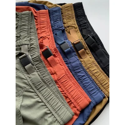 Шорты Stone Island With A Cloth Strap "Peach" фото № 9