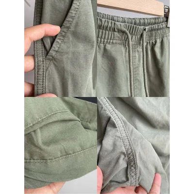 Шорты Stone Island With A Chevron Patch "Green/Gray" фото № 6