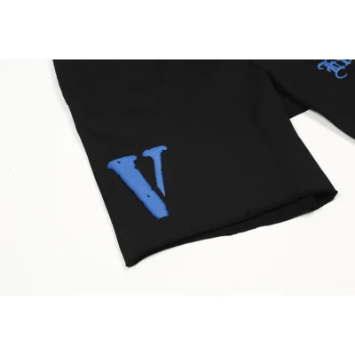 Шорты Vlone Every Living Creature Dies Alone "Blue" фото № 4 Шорты Vlone Every Living Creature Dies Alone "Blue" фото № 4