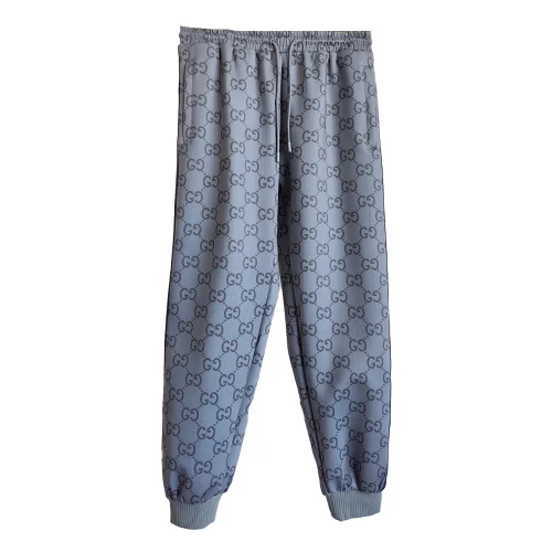 Штаны Gucci Print Gray Logos GC "Gray"