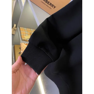 Худи Burberry Frontside Logo Warior On The Horse "Black" фото № 8