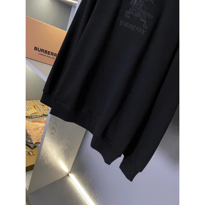 Худи Burberry Frontside Logo Warior On The Horse "Black" фото № 7