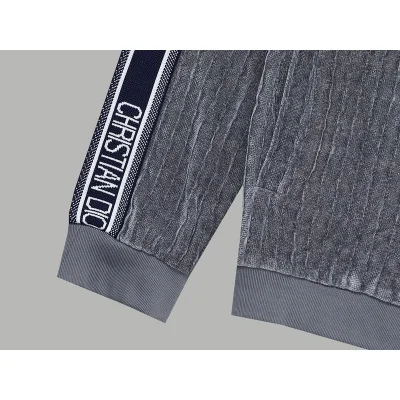 Спортивный Костюм Christian Dior With Stars And Text Logo "Gray" фото № 7