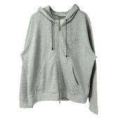 Худи Miu Miu Striped Logotype Miu Miu "Gray"