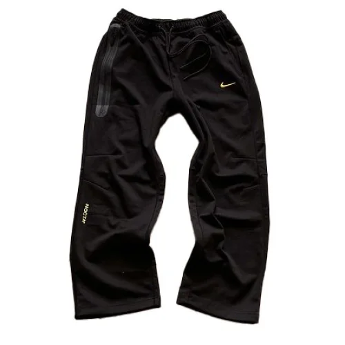 Штаны Nike With Small Logo And Inscription "Black"