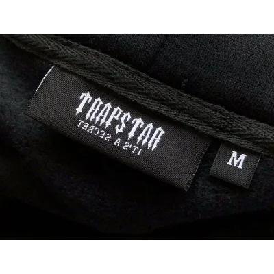 Худи Trapstar Logo And Colorful Embroidered Panther Outlined By Line "Black" фото № 3