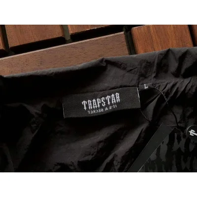Олимпийка Trapstar Decorated By Stripe And Repeating Embroidered Logo "Black" фото № 3