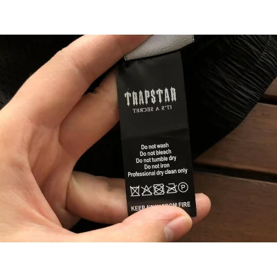 Олимпийка Trapstar Decorated By Stripe And Repeating Embroidered Logo "Black" фото № 7