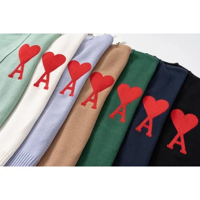 Кардиган Amiri With Red Letter Logo "Green" фото № 2