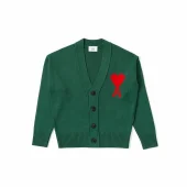 Кардиган Amiri With Red Letter Logo "Green"