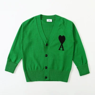 Кардиган Amiri V-Neck "Green" фото № 2