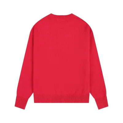 Свитер Amiri Large Logo - Heart And Letter "Red" фото № 8