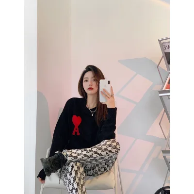 Свитер Amiri With Love "Black" фото № 3