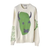 Свитер Dior With Text On The Sleeve "Beige"