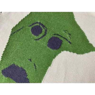 Свитер Dior With Text On The Sleeve "Beige" фото № 7