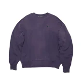 Свитшот Acne Studios Small Logo Square Face "Blue"