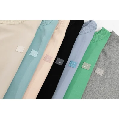 Свитшот Acne Studios Small Square Logo "Beige" фото № 2