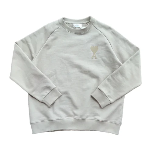Свитшот Amiri Base With A Small Brand Logo "Gray"