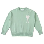 Свитшот Amiri Heart Logo "Mint"