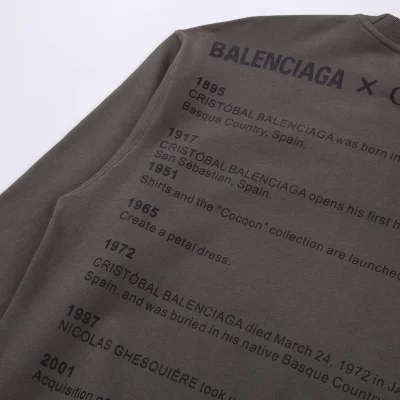 Свитшот Balenciaga X Gucci Events Of The Years "Brown" фото № 4