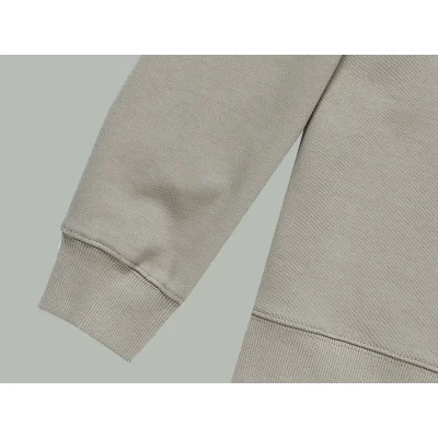 Свитшот Balenciaga With Black Text Logo "Beige/Gray" фото № 6