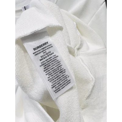 Свитшот Burberry With Logo Patch "White" фото № 3