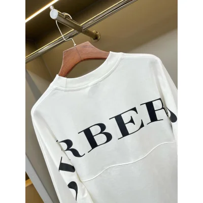 Свитшот Burberry All Backside Contrast Logo Burberry "White" фото № 2