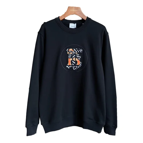 Свитшот Burberry Frontside Leopard Print BT Red Crosses "Black"