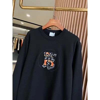 Свитшот Burberry Frontside Leopard Print BT Red Crosses "Black" фото № 2