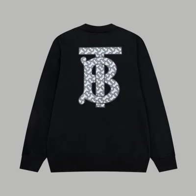 Свитшот Burberry Frontside Contrast Logo Burberry "Black" фото № 2