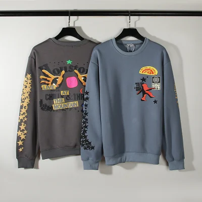 Свитшот Cactus Jack Merch Utopia "Brown" фото № 2